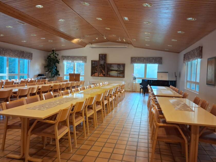 Jämijärven seurakuntakoti sali